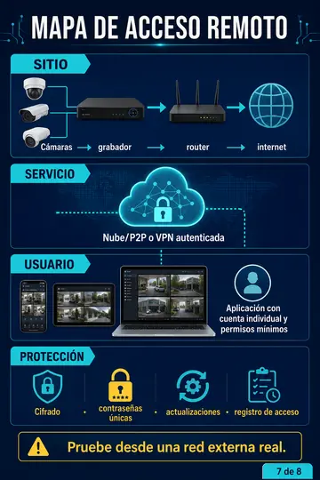 Mobile remote access and P2P cloud setup