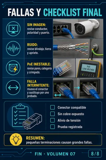 Fault diagnostics and common issues checklist