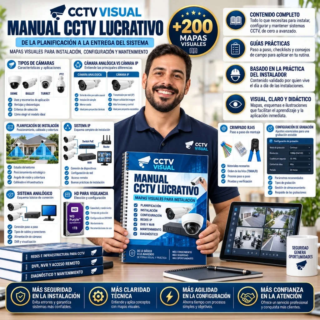Overview of the complete Visual CCTV Cards content